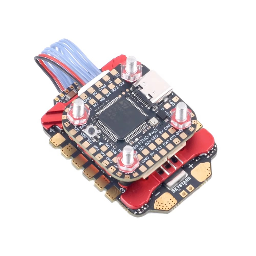 SKYSTARS 20×20 Mini Stack F722 - Foxeer Reaper F4 128K 65A Esc ulasan dan harga